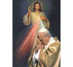 Kartička s modlitbou Na přímluvu Jana Pavla II. 98
