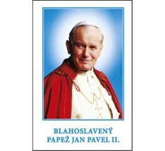 Kartička s modlitbou za papeže Jana Pavla II. 104