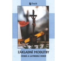 Základní modlitby - česká a latinská verze