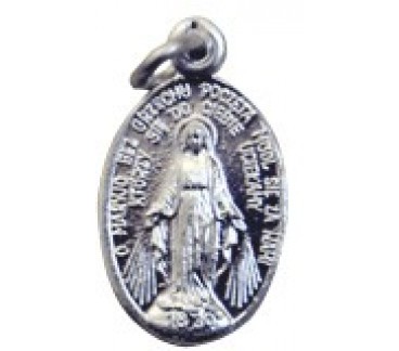 Zázračná medailka Panny Marie - bílá