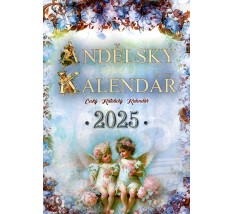 Andělský kalendář 2025 na pověšení