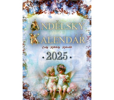 Andělský kalendář 2025 na pověšení