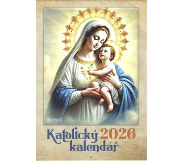 Katolický kalendář 2026 visací